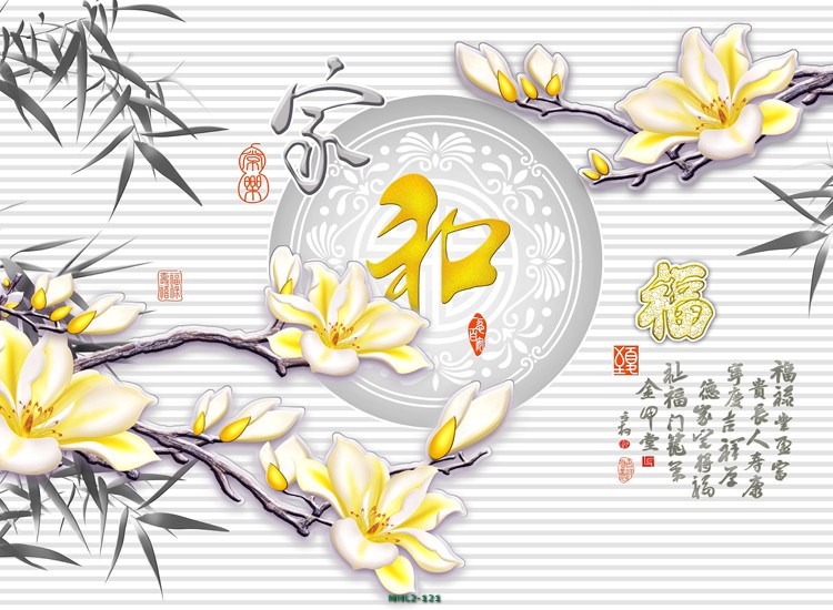 Hoa ngọc lan 3D MHL2-121